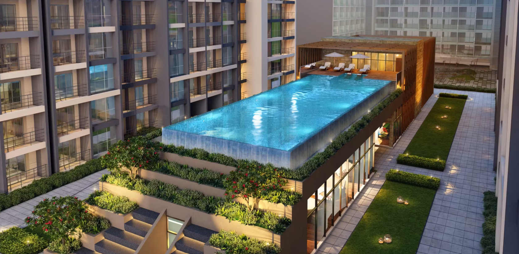 Featured Image of Bramha Sun Valley, Township with 630 Apartment in Chinchwad