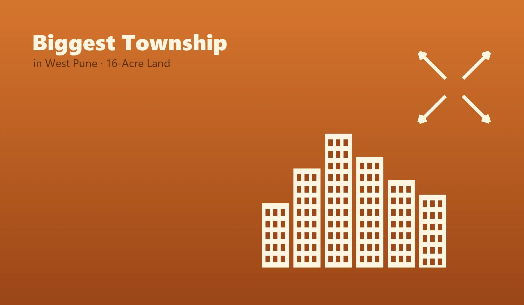 Biggest Township in West Pune - 16-Acre Bramha Sun Valley