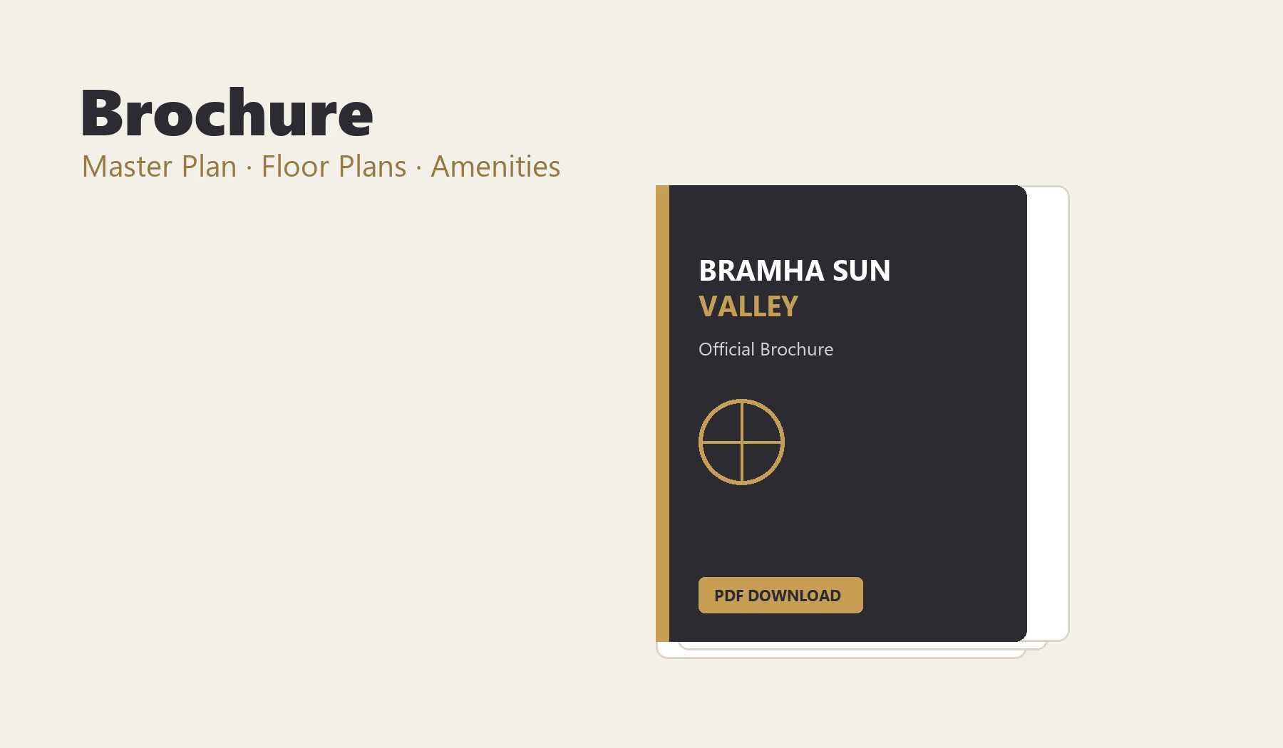 Bramha Sun Valley Brochure - Official PDF Download and Layout Plan