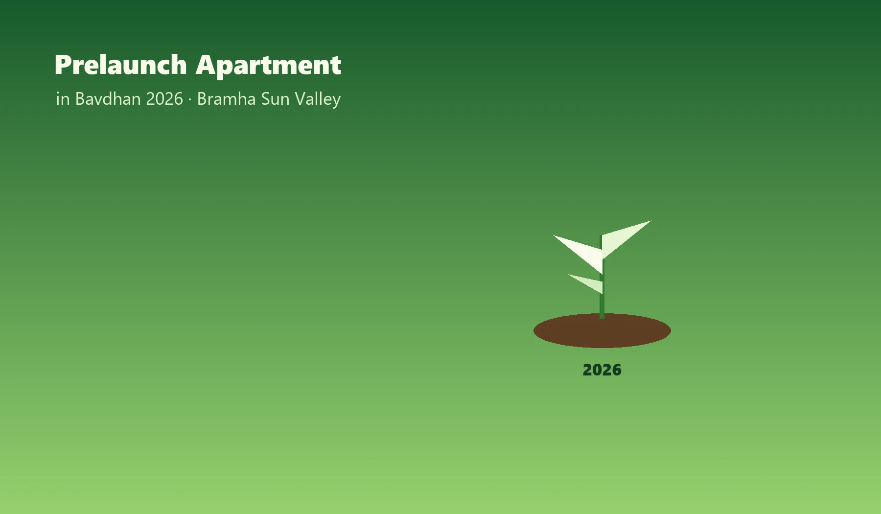 Pre Launch Apartment In Bavdhan 2026