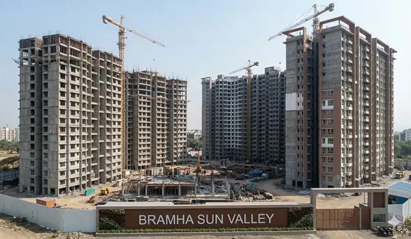 Bramha Sun Valley Construction Status
