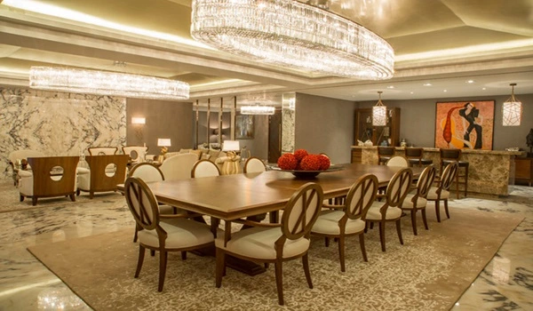Bramha Sun Valley Dining Area